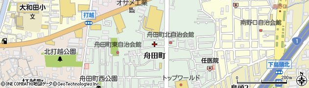 大阪府門真市舟田町25周辺の地図