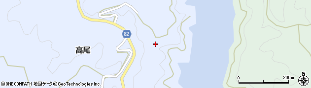 京都府南山城村（相楽郡）高尾（坂ノ脇）周辺の地図