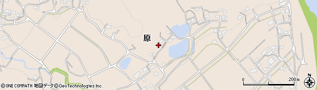 岡山県総社市原1178周辺の地図