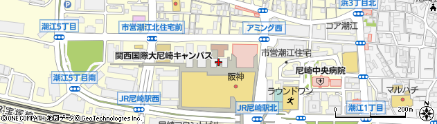 ホットヨガスタジオ ラバ JR尼崎店(LAVA)周辺の地図
