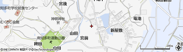 愛知県知多郡南知多町豊丘新屋敷31周辺の地図
