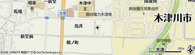 京都府木津川市相楽（鳥井）周辺の地図