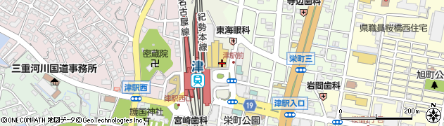 富士通リース株式会社三重営業所周辺の地図