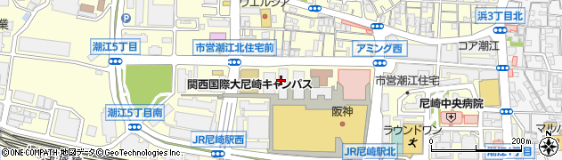 株式会社東海日動パートナーズかんさい　阪神支社周辺の地図