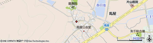 岡山県赤磐市馬屋762周辺の地図