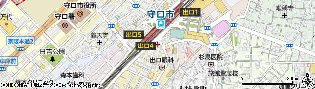 株式会社エイブル　守口店周辺の地図