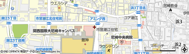 すき家ＪＲ尼崎駅北口店周辺の地図