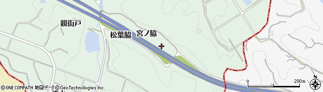 愛知県美浜町（知多郡）豊丘（松葉脇）周辺の地図