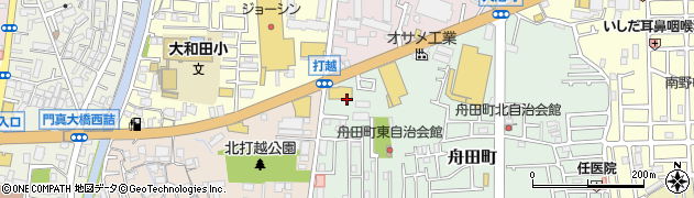 大阪府門真市舟田町1周辺の地図