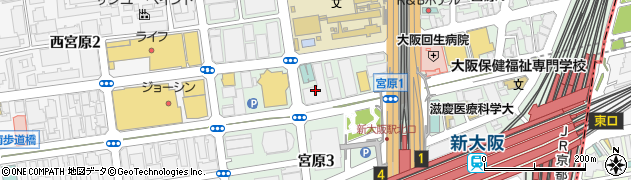 ロックウェルオートメーションジャパン株式会社関西支店周辺の地図