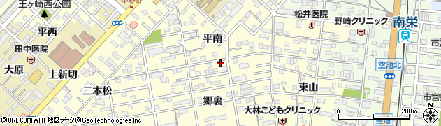 愛知県豊橋市草間町郷裏46周辺の地図