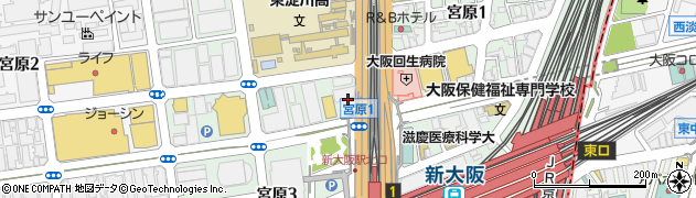 社会保険労務士上田事務所周辺の地図