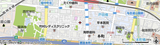 大阪屋建具道具美術店周辺の地図