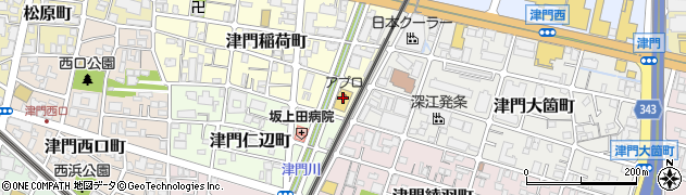 食品館アプロ西宮今津店周辺の地図