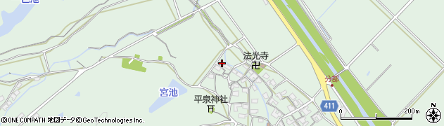 三重県津市分部1007周辺の地図