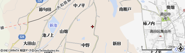 京都府木津川市加茂町観音寺（中野）周辺の地図