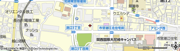 アート引越センター 尼崎支店周辺の地図