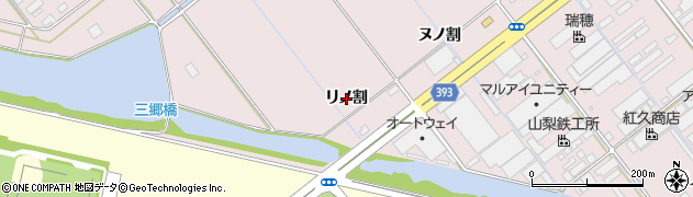 愛知県豊橋市神野新田町（リノ割）周辺の地図