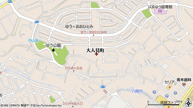 〒431-1112 静岡県浜松市中央区大人見町の地図