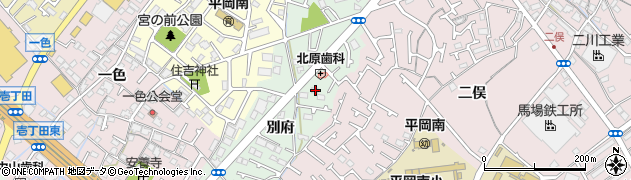 兵庫県加古川市別府町別府660周辺の地図