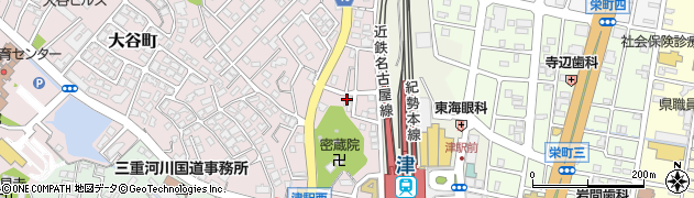 三重県津市大谷町270周辺の地図