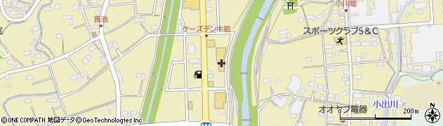 清六家 菊川店周辺の地図