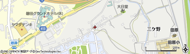 静岡県磐田市三ケ野1262周辺の地図