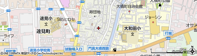 大阪府門真市寿町18周辺の地図