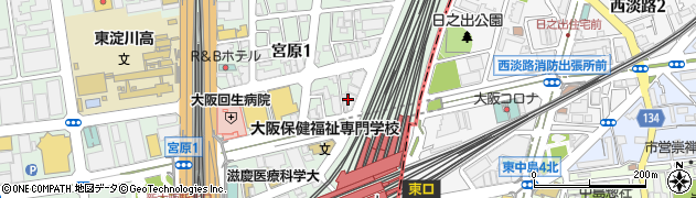 株式会社近畿ハイム周辺の地図