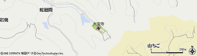 愛知県南知多町（知多郡）内海（大名切）周辺の地図