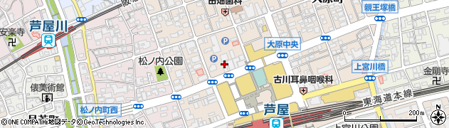 株式会社日住サービス芦屋営業所周辺の地図