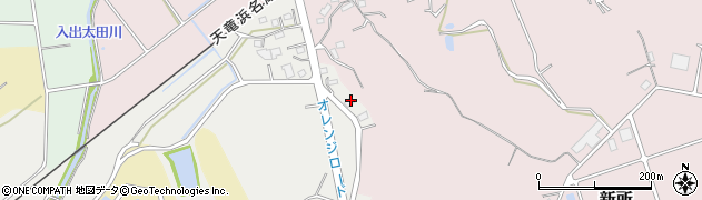 静岡県湖西市岡崎378周辺の地図