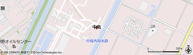 愛知県豊橋市神野新田町（中島）周辺の地図