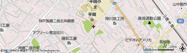 東加古川霊園管理事務所周辺の地図