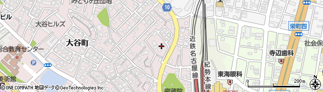 三重県津市大谷町184周辺の地図