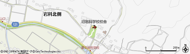 松崎町役場　重文岩科学校周辺の地図