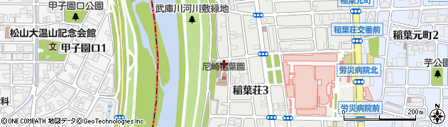尼崎市立社会福祉施設身体障害者福祉会館周辺の地図