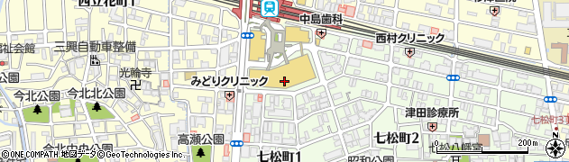ローソン尼崎立花駅南店周辺の地図
