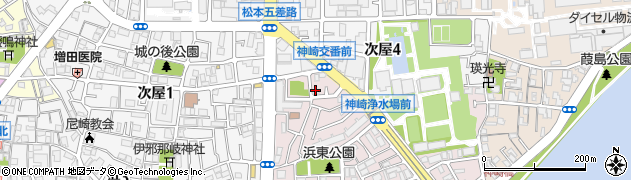尼崎市シルバー人材センター（公益社団法人）　小田地区事務所周辺の地図