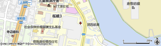 リアットイオン津店周辺の地図