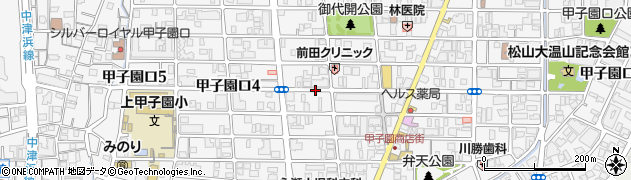 兵庫県西宮市甲子園口周辺の地図