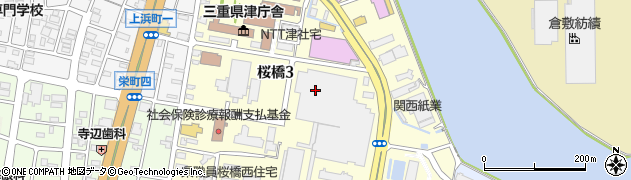 １００円ショップセリア　イオン津店周辺の地図
