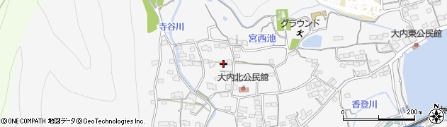 岡山県備前市大内859周辺の地図