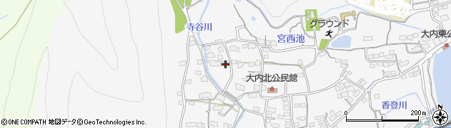 岡山県備前市大内841周辺の地図