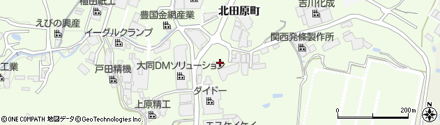 中野運輸株式会社　生駒営業所周辺の地図