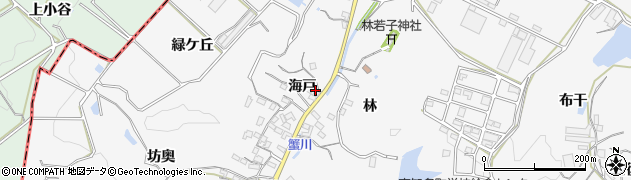 鈴木牧場周辺の地図
