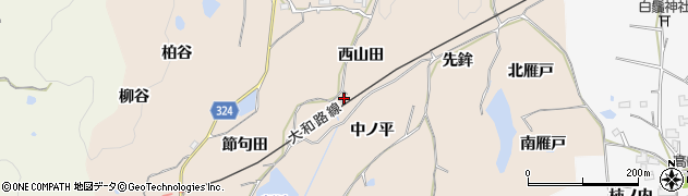 京都府木津川市加茂町観音寺西山田40周辺の地図