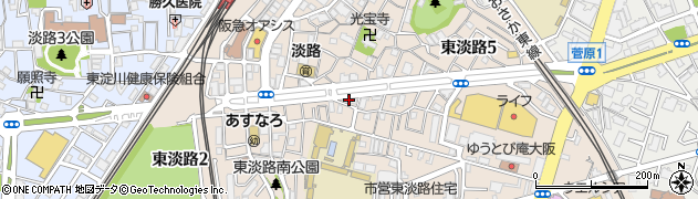 セントケア西日本株式会社　セントケア大阪周辺の地図