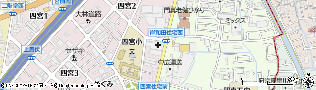 共和紙料株式会社　門真営業所周辺の地図