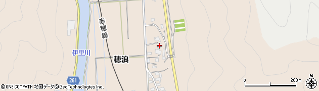 岡山県備前市穂浪617周辺の地図
